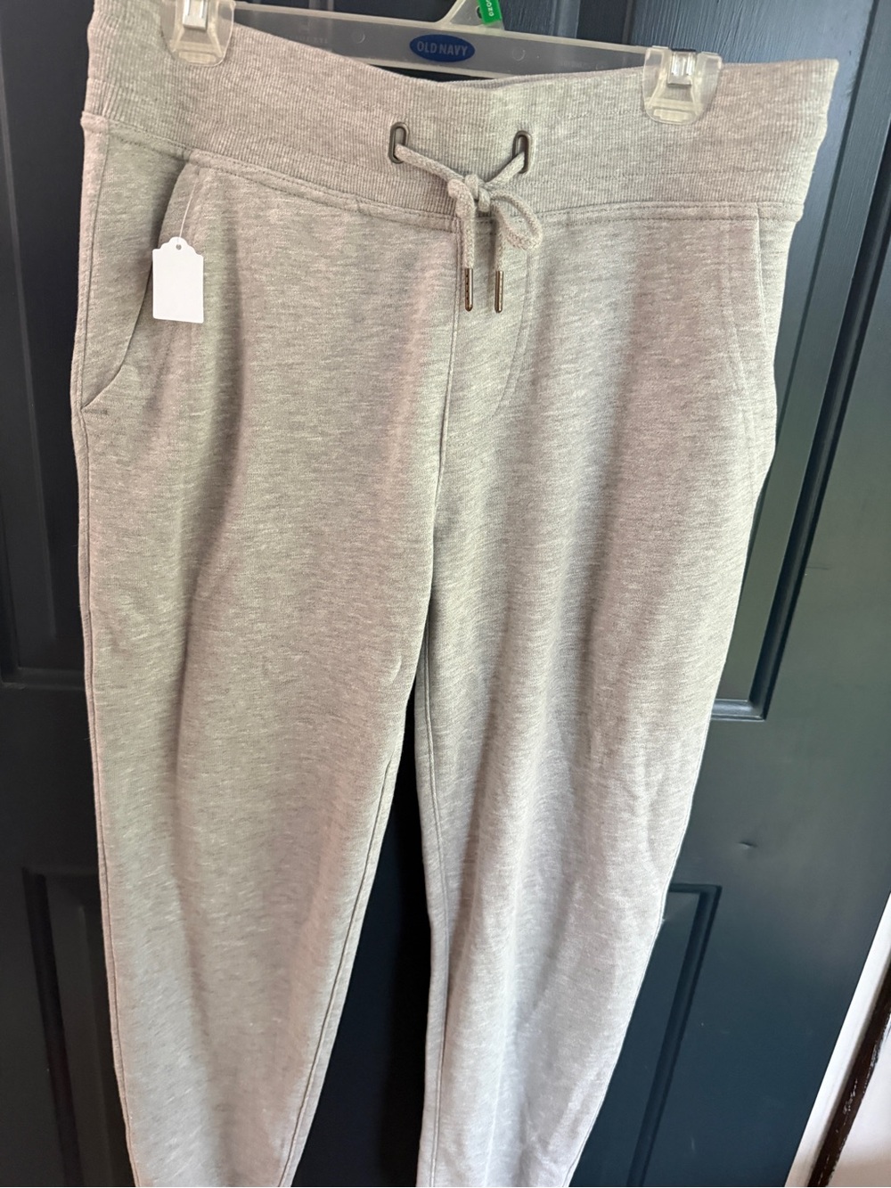 Alternative Light Gray Drawstring Joggers